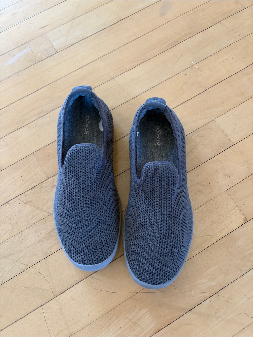 allbirds Women’s Slip-On Knit Slippers Charcoal